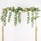 3 Green 41 in Silk Eucalyptus Leaves Hanging Artificial PLANT STEMS Party Events